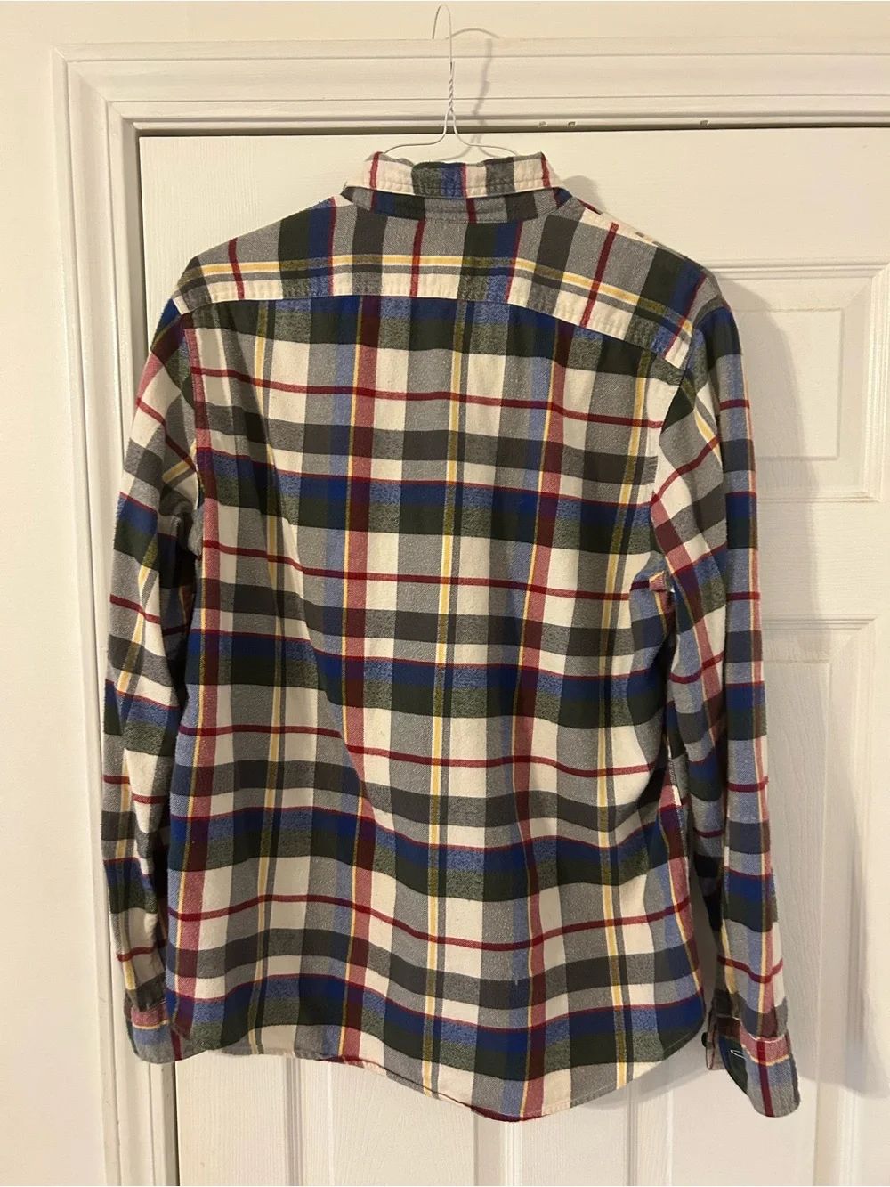 J. Crew Plaid Button-Down Flannel Plaid Shirt